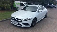 White Used 2021 Mercedes CLA180 AMG Line Premium Sedan | £23,495 (Fair price)