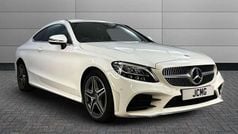 White Used 2019 Mercedes C300 AMG line Coupe | £21,000 (Fair price)
