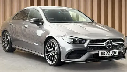 Used Mercedes CLA35 AMG Premium 306 HP (225 kW) 2022 Grey Coupe
