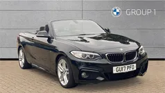 Black Used 2017 BMW 220 M Sport Cabriolet | £15,995 (Fair price)