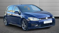 Blue Used 2019 VW Golf VII R-line Hatchback | £18,490 (Fair price)