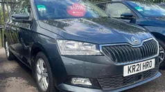 Quartz grey metallic Used 2021 Skoda Fabia SE Estate | £12,500 (Good price)