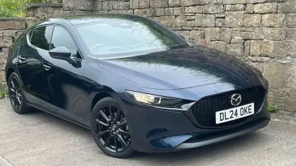 Used Mazda 3 Homura-Line 122 HP (89 kW) 2023 Blue Hatchback