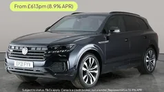Blue Used 2021 VW Touareg Black Edition SUV | £35,492 (Fair price)