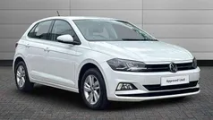 Pure white Used 2019 VW Polo SE Hatchback | £12,490 (Fair price)