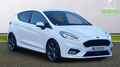 Used Ford Fiesta ST-Line 101 HP (74 kW) 2019 White Hatchback