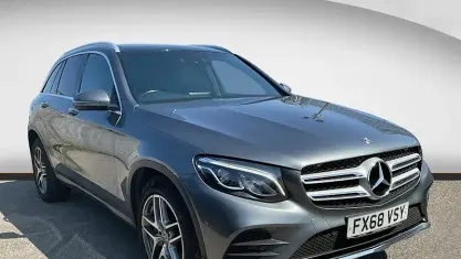 Used Mercedes GLC250 AMG line 211 HP (155 kW) 2018 Grey SUV