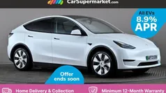 White Used 2022 Tesla Model Y Long Range AWD SUV | £26,697 (Fair price)