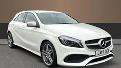 White Used 2017 Mercedes A200 AMG Line Premium Hatchback | £10,195 (Good price)