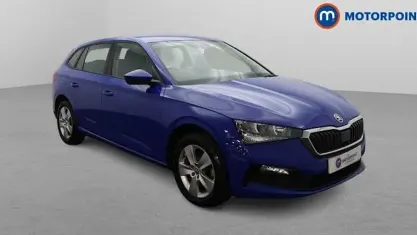 Used Skoda Scala SE 110 HP (80 kW) 2023 Blue Hatchback