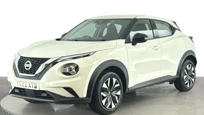 Used Nissan Juke Acenta 117 HP (86 kW) 2022 White SUV