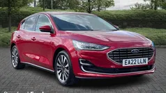 Red Used 2022 Ford Focus Titanium Hatchback | £14,713 (Fair price)