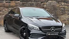 Black Used 2017 Mercedes CLA220 AMG line Sedan | £13,495 (Fair price)