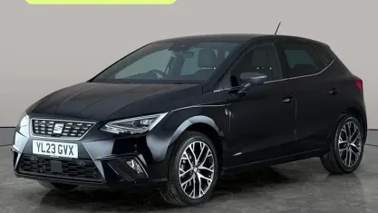 Used Seat Ibiza XCELLENCE Lux 110 HP (80 kW) 2023 Black Hatchback