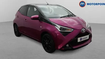 Used Toyota Aygo X-cite 72 HP (52 kW) 2018 Mauve/purple Hatchback