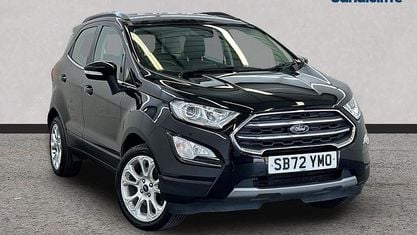 Begagnad Ford Ecosport Titanium 125 HK (91 kW) 2022 Svart SUV
