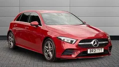 Red Used 2021 Mercedes A180 AMG line Hatchback | £19,150 (Fair price)