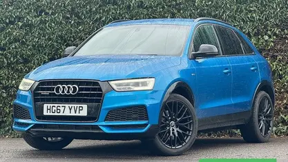 Blue Used 2017 Audi Q3 Black Edition SUV | £16,950 (Fair price)
