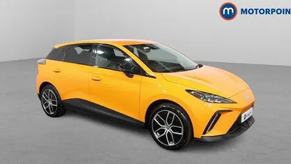 Orange Used 2024 MG MG4 EV Trophy Hatchback | £17,799 (Fair price)