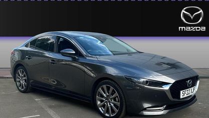 Używany Mazda 3 Inclusive 186 KM (136 kW) 2022 Szary Sedan/Limuzyna
