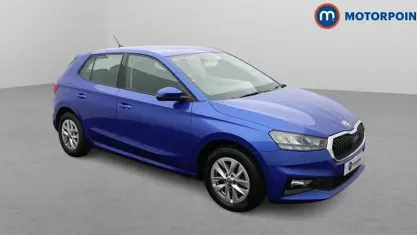 Used Skoda Fabia Comfort 110 HP (80 kW) 2023 Blue Hatchback