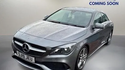 Used Mercedes CLA180 AMG line 122 HP (89 kW) 2019 Grey Sedan