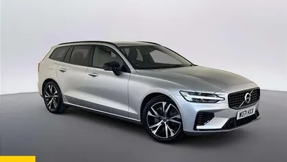 Used Volvo V60 R-Design 350 HP (257 kW) 2021 Silver Estate