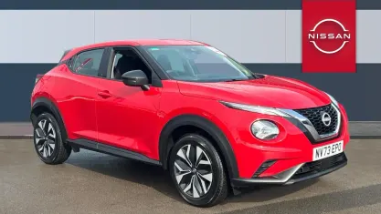 Used Nissan Juke Acenta 114 HP (83 kW) 2023 Red SUV