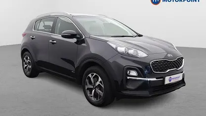 Begagnad Kia Sportage 177 HK (130 kW) 2021 Svart SUV