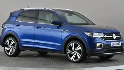 Used VW T-Cross R-line 116 HP (85 kW) 2020 Blue SUV