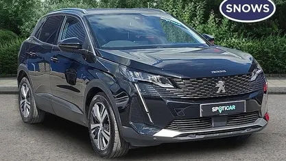 Used Peugeot 3008 Active+ 131 HP (96 kW) 2022 Black SUV