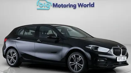 Used BMW 118 Sport Line 136 HP (100 kW) 2021 Black Hatchback