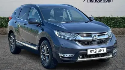 Used Honda CR-V Hybrid 184 HP (135 kW) 2021 Blue SUV