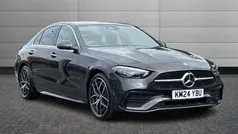 Grey Used 2024 Mercedes C300e AMG Line Premium Plus Sedan | £39,700 (Fair price)