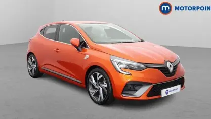 Used Renault Clio RS Line 140 HP (102 kW) 2021 Orange Hatchback