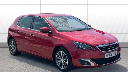 Used Peugeot 308 Allure 120 HP (88 kW) 2016 Red Hatchback