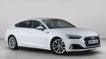 Used Audi A5 Sportback Sport 163 HP (119 kW) 2020 White Hatchback
