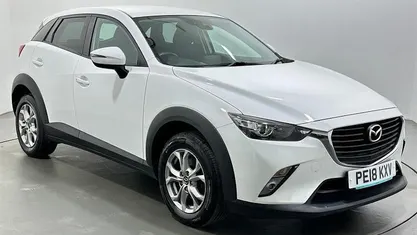 Used Mazda CX-3 105 HP (77 kW) 2018 White SUV