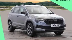 Graphite grey metallic Used 2024 Skoda Karoq SportLine SUV | £30,000 (Fair price)