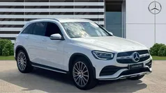 White Used 2021 Mercedes GLC300 AMG Line Premium SUV | £34,942 (Fair price)
