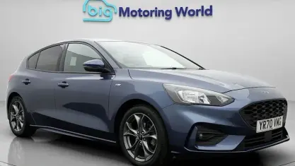 Used Ford Focus ST-Line 125 HP (91 kW) 2020 Blue Hatchback