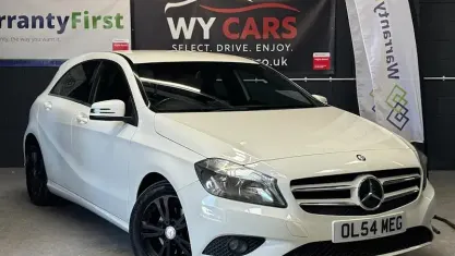 Used Mercedes A180 SE 109 HP (80 kW) 2014 White Hatchback