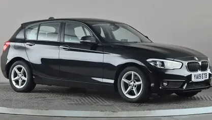 Used BMW 116 116 HP (85 kW) 2019 Black Hatchback