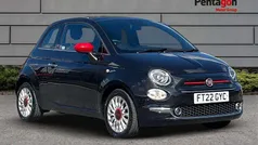 Black Used 2022 Fiat 500 Red Hatchback | £9,995 (Fair price)