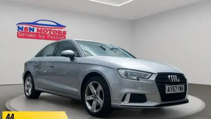 Used Audi A3 Sport 150 HP (110 kW) 2017 Silver Sedan