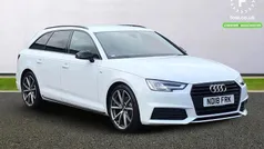 White Used 2018 Audi A4 Black Edition Estate | £16,699 (Fair price)