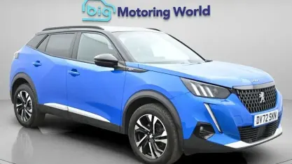 Begagnad Peugeot 2008 GT 131 HK (96 kW) 2022 Blå SUV