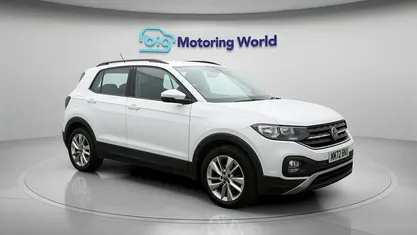 Used VW T-Cross SE 110 HP (80 kW) 2022 White SUV