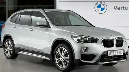 Used BMW X1 Sport Line 192 HP (141 kW) 2019 Silver SUV