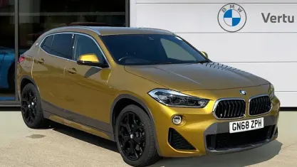 Used BMW X2 M Sport 190 HP (139 kW) 2018 Gold SUV